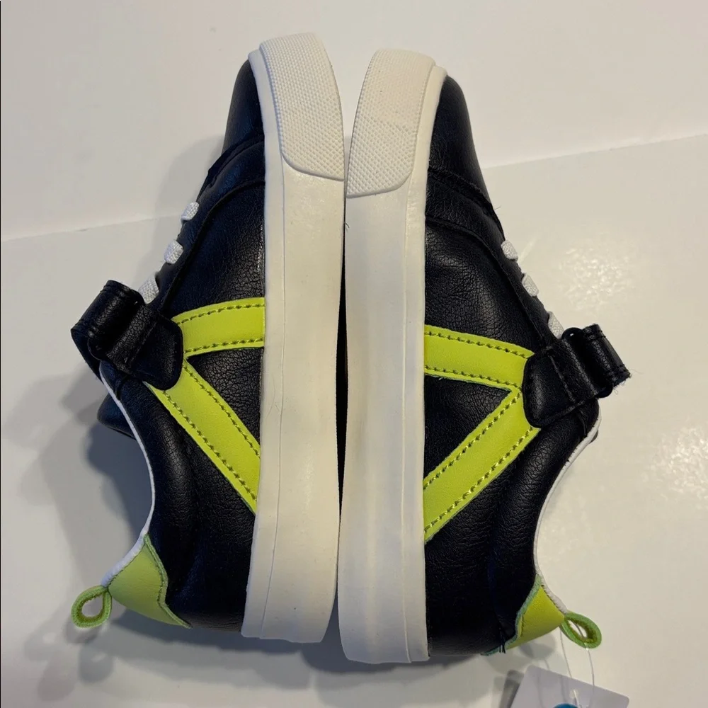 Carter's Amal Navy and Green Sneakers